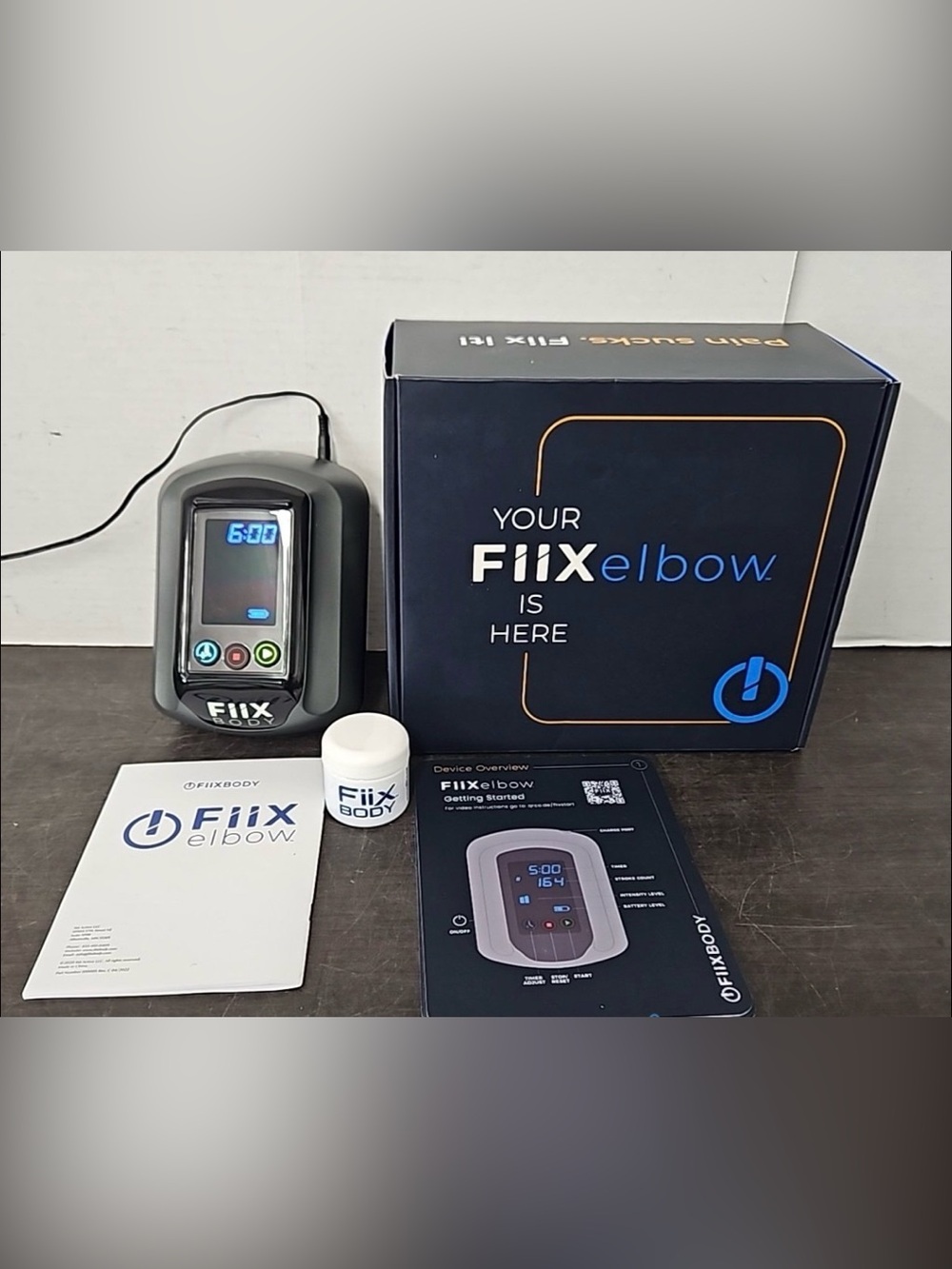 E1 FIIX Elbow By FIIX Body Elbow Massager For Golfers And Tennis Players EUC